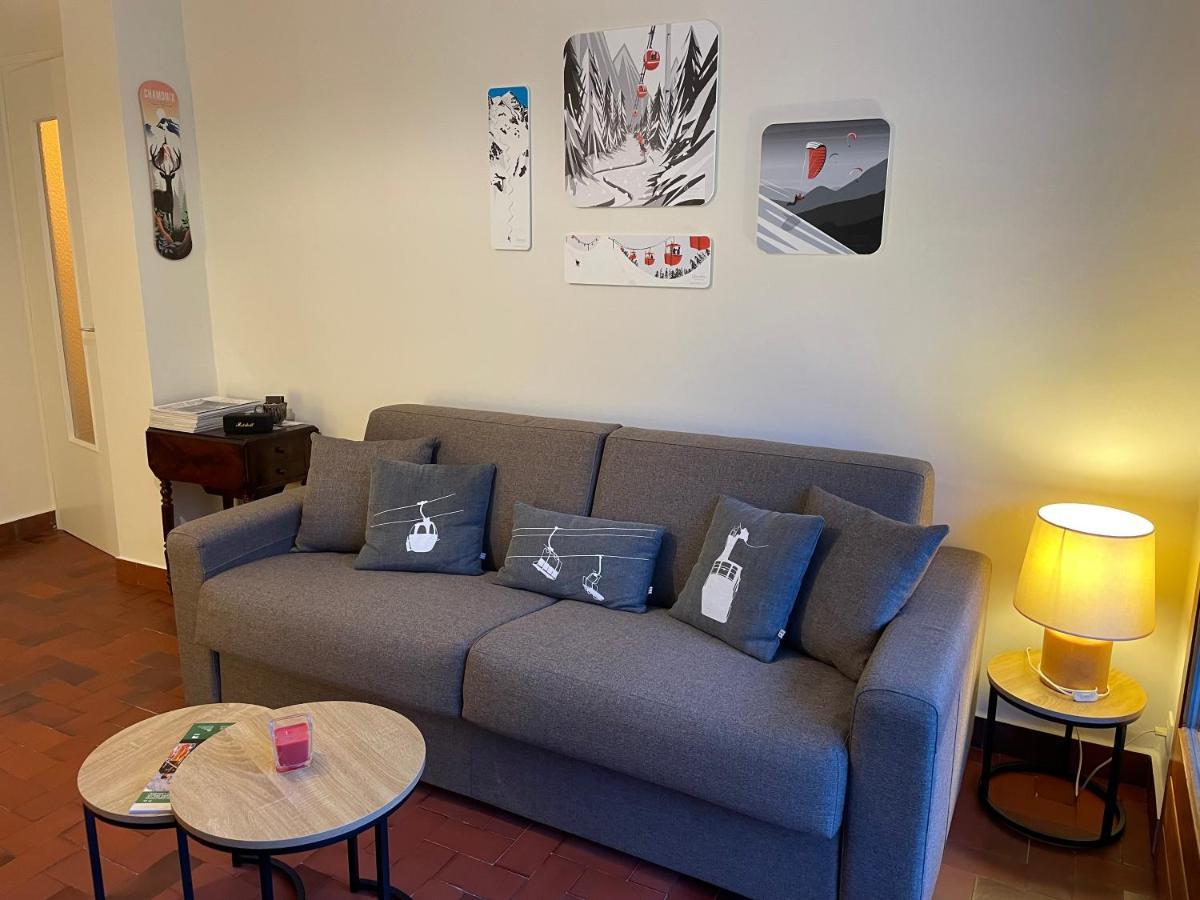 Residence Bois Du Bouchet, Appartement Vue Montagne, Calme, Parking Gratuit, Proche Centre Chamonix Dış mekan fotoğraf